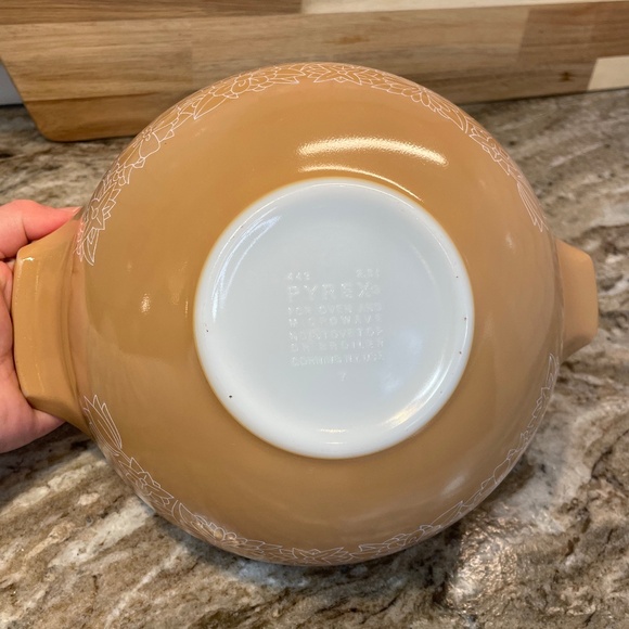Pyrex Woodland Cinderella Bowl #443 Mixing Serving Nesting Classic Vintage - Picture 10 of 12